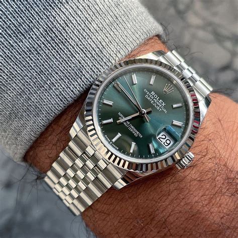 green op 41 rolex|rolex datejust 41 green dial.